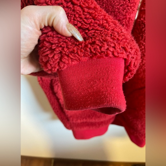 Zip Up Teddy Jacket - Picture 3 of 5